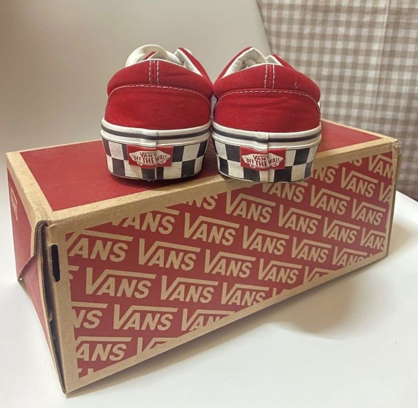 Vans era check block cheap