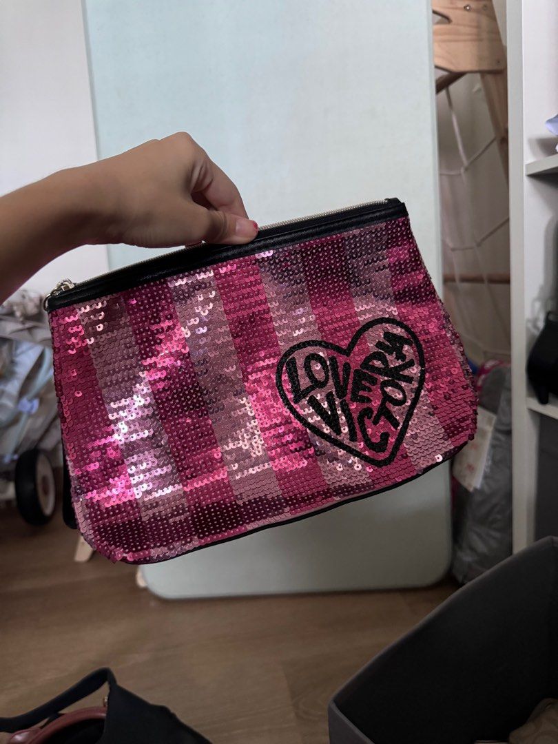 Victoria secret bag makeup discount