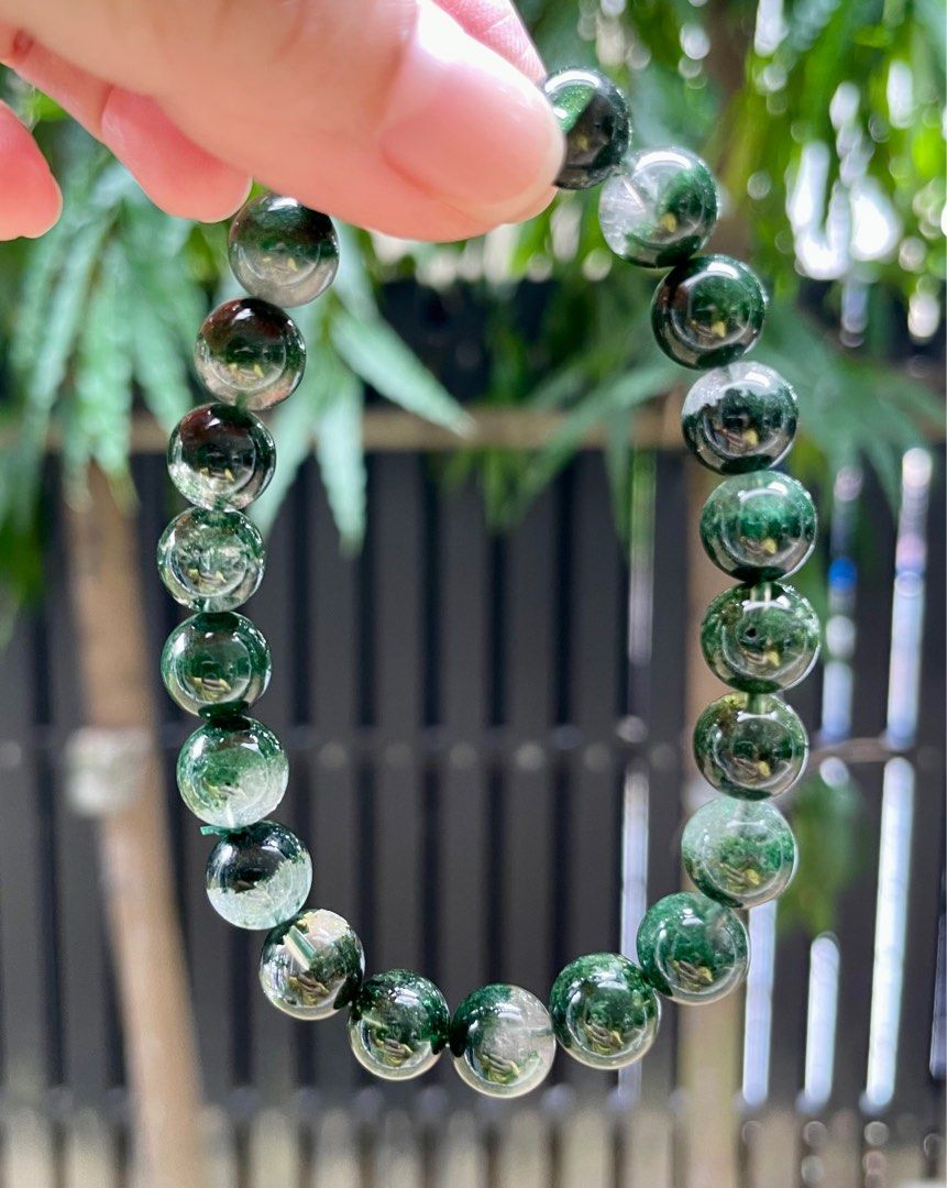 Green phantom crystal bracelet discount