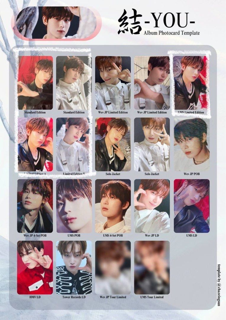 enhypen JAPAN 結 you　weverse UMS　ラキドロ コンプ ENHYPEN Japan 3rd Single 「結 - YOU -」CD A B Univ Weverse