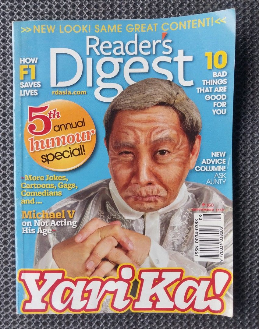 17pcs Reader's Digest Magazines (Category: Magazines) located in Balagtas. Submitted by maka_lumang.gamit77 (Listing ID 1325625788, Image 3). Description: take all 17pcs we Do lalamove or J&T.