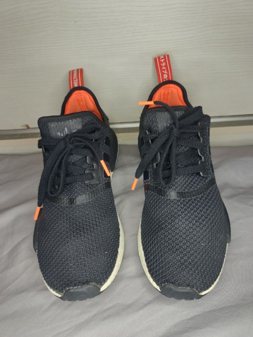 adidas gazelle silver green womens Adidas NMD_R1 Spectoo Men's Shoes Core Black-Carbon-Team Solar Orange