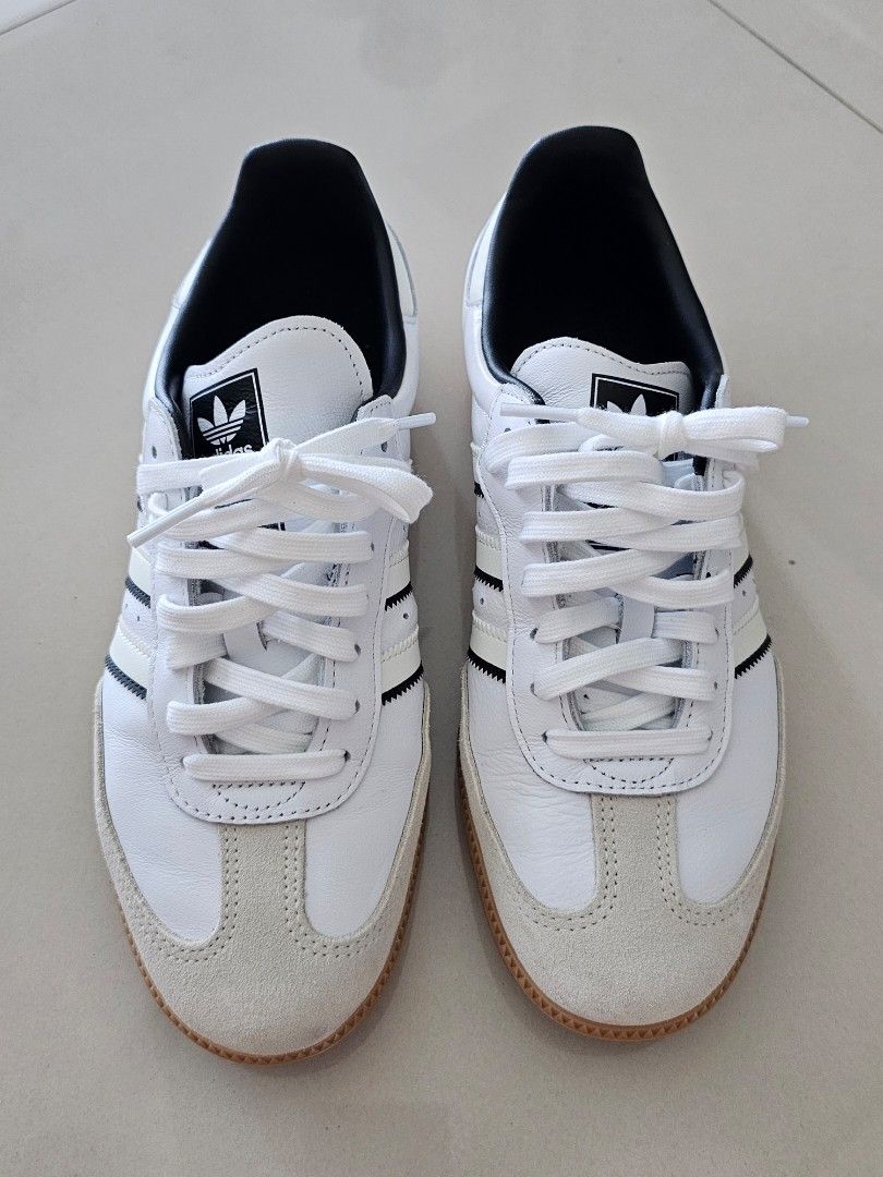 adidas gazelle silver green womens Vintage Adidas Universal Sneakers US 9.5 – dla dushy main image 1