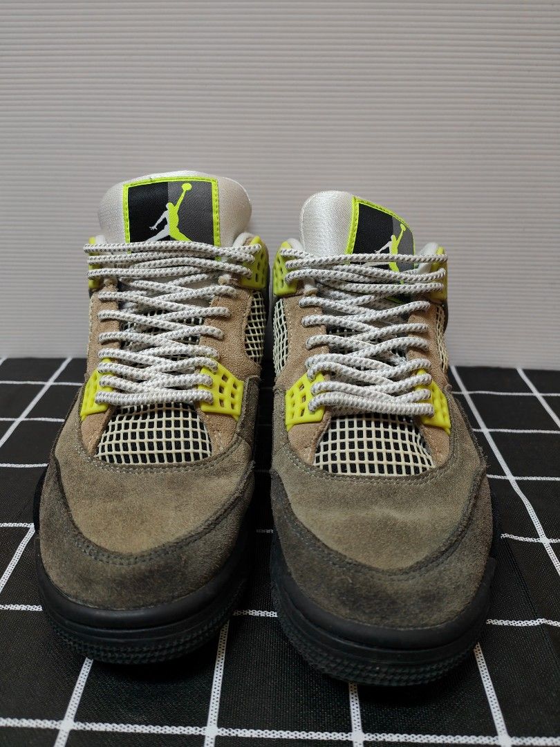 jordan 4 neon size 9