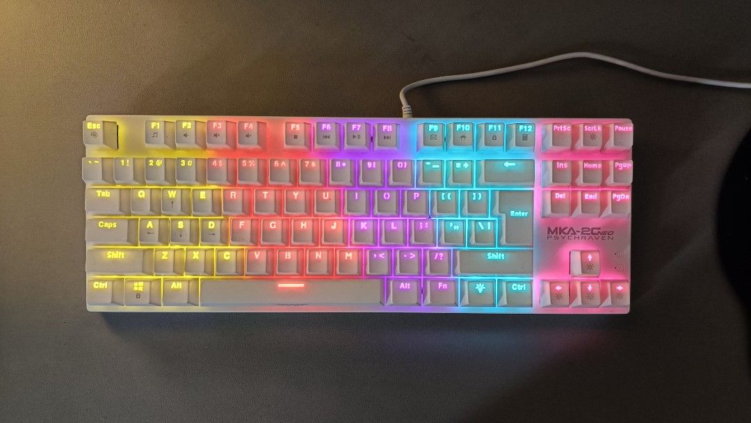 Armaggeddon MKA-2C NEO Psychraven Red Switch Mechanical Gaming Keyboard ...