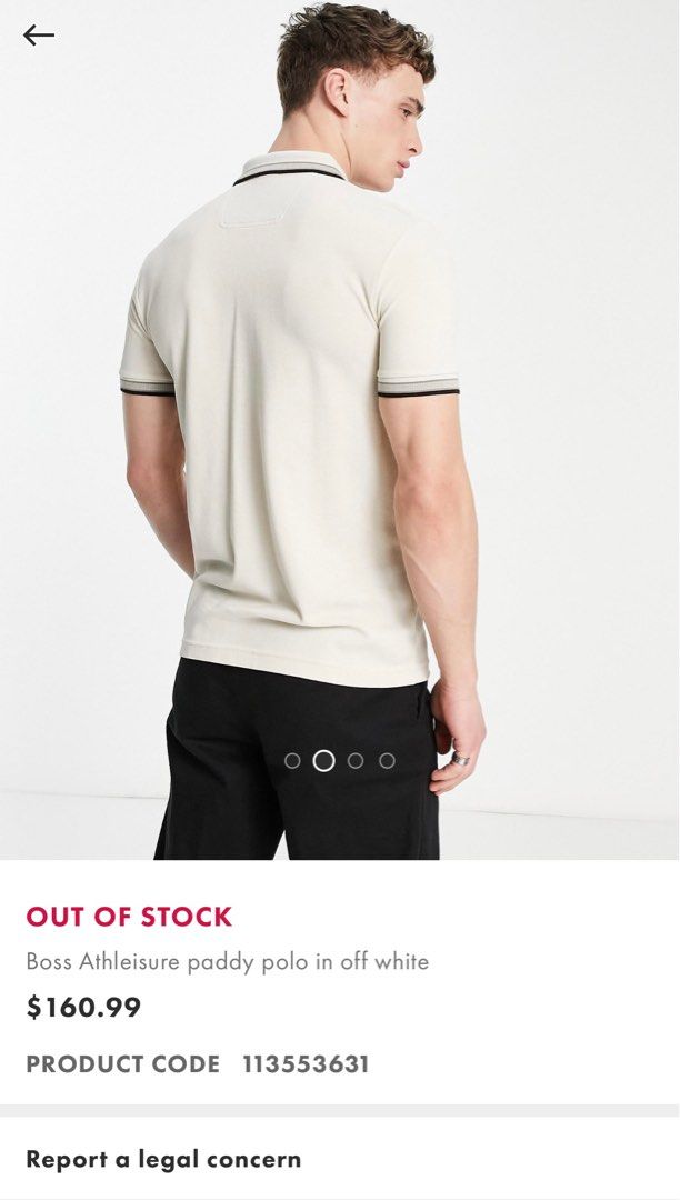 Boss athleisure paddy polo shirt shop
