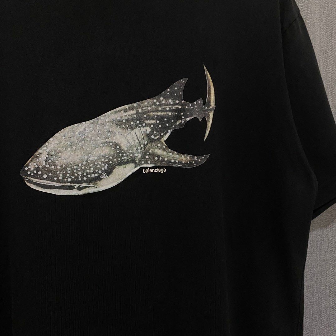 Balenciaga Whale Men s Fashion Tops Sets Tshirts Polo Shirts on Carousell