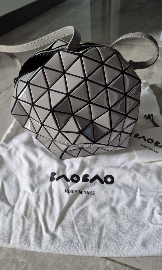 Bao Bao Planet Crossbody Grey by Issey Miyake