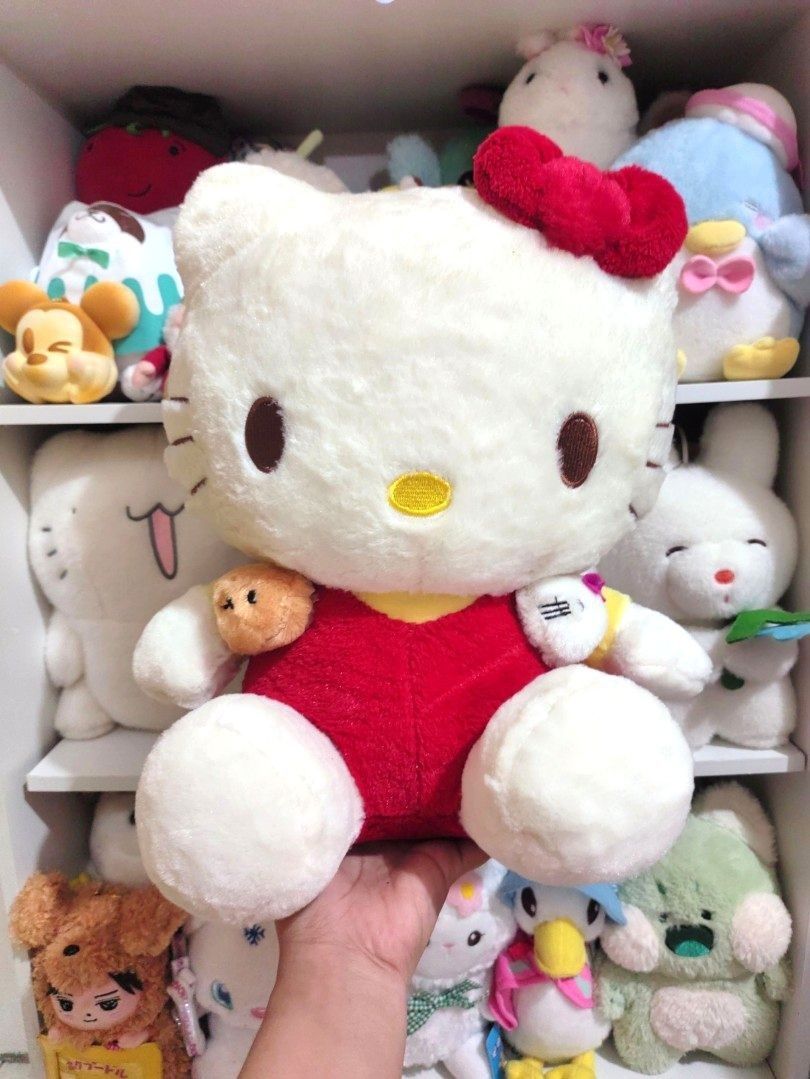 Big Hello Kitty Hello Kitty and Friends Plushie Stuff Toy Hobbies Toys Toys Games on Carousell
