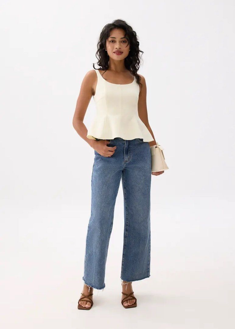 love bonito peplum top