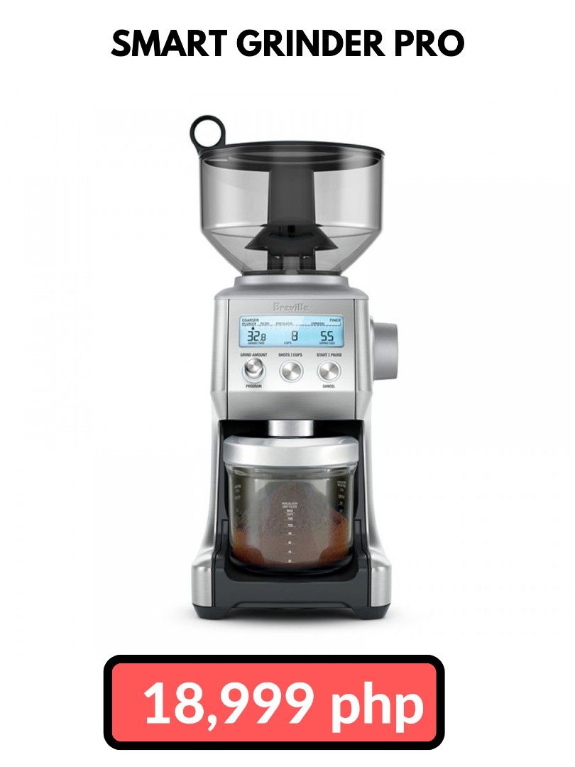 BREVILLE SMART GRINDER PRO BRAND NEW (Category: Coffee Machines & Makers) located in Marikina City. Submitted by aububot (Listing ID 1325716427, Image 1). Description: pm me for more info, marikina location.