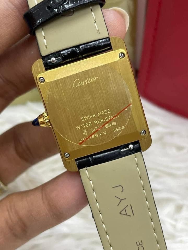Cartier Leather Watch Women s Fashion Watches Accessories Watches on Carousell