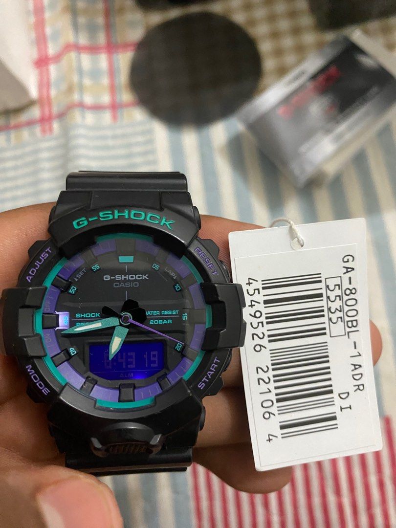 Casio G Shock GA 800BL 1ADR Joker Edition