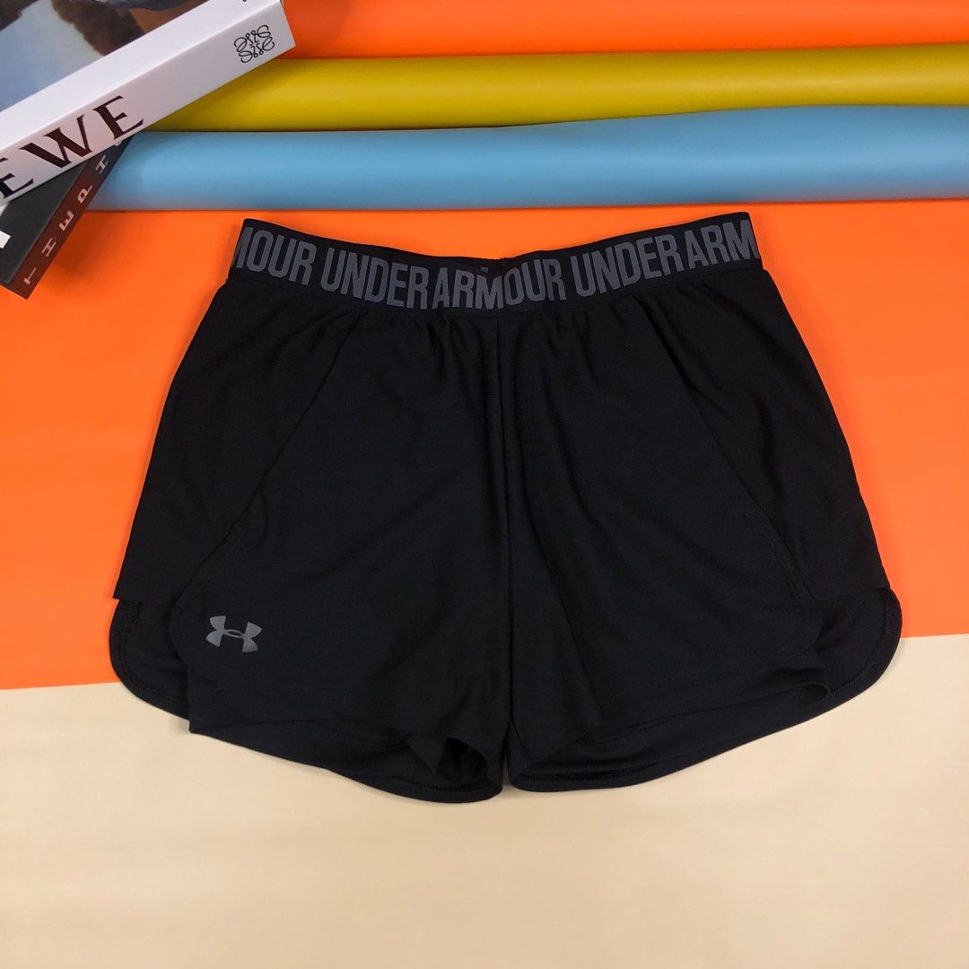 CELANA PENDEK UNDER ARMOUR, Fesyen Wanita, Pakaian Wanita, Bawahan di