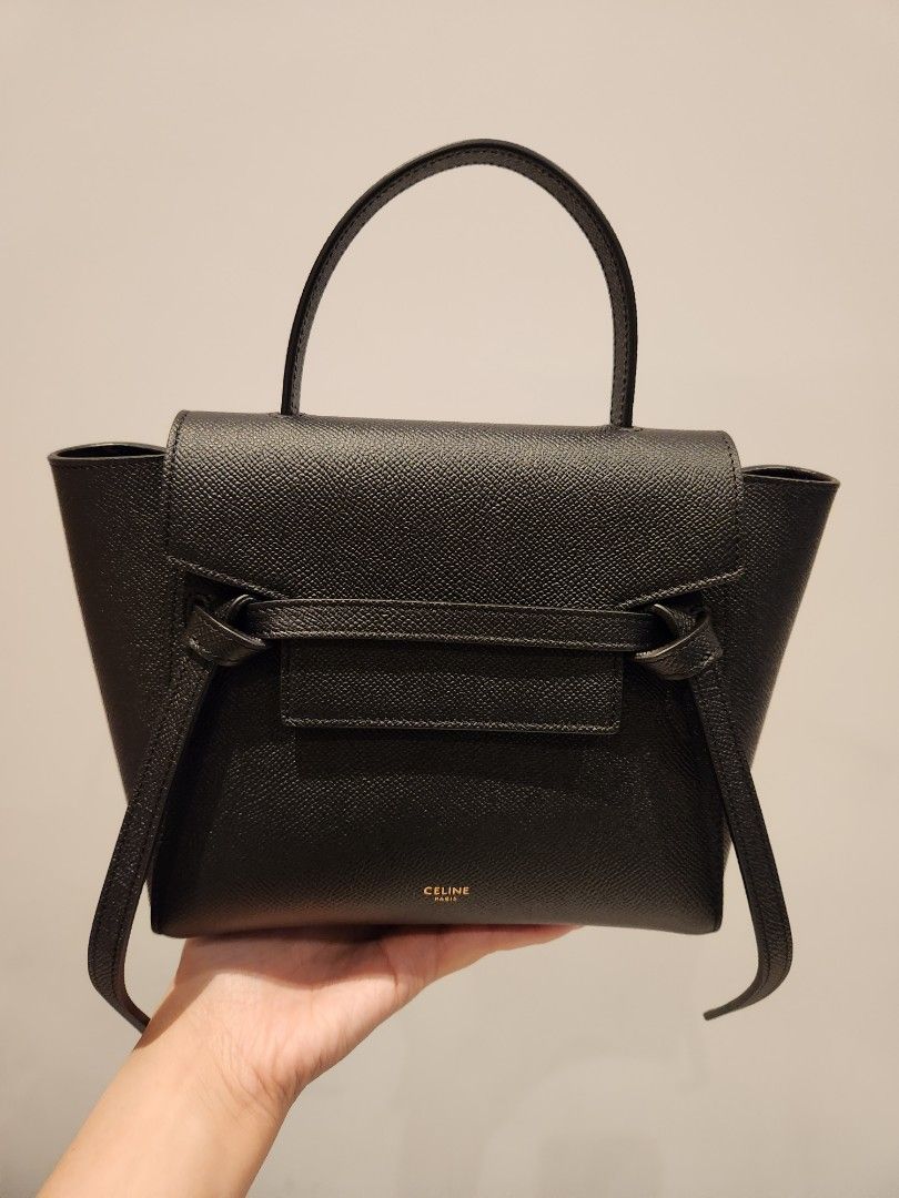 CELINE NANO BELT BAG IN GRAINED CALFSKIN Luxury Bags Wallets on Carousell