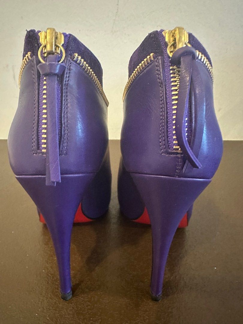 Louboutin zipper heel cheap