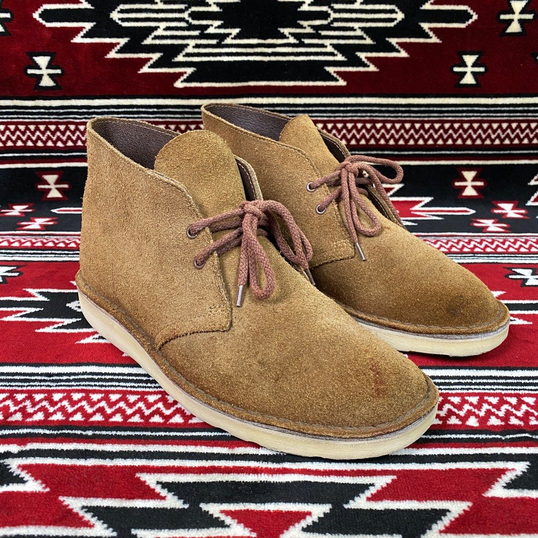 Clarks desert boots vibram sole top