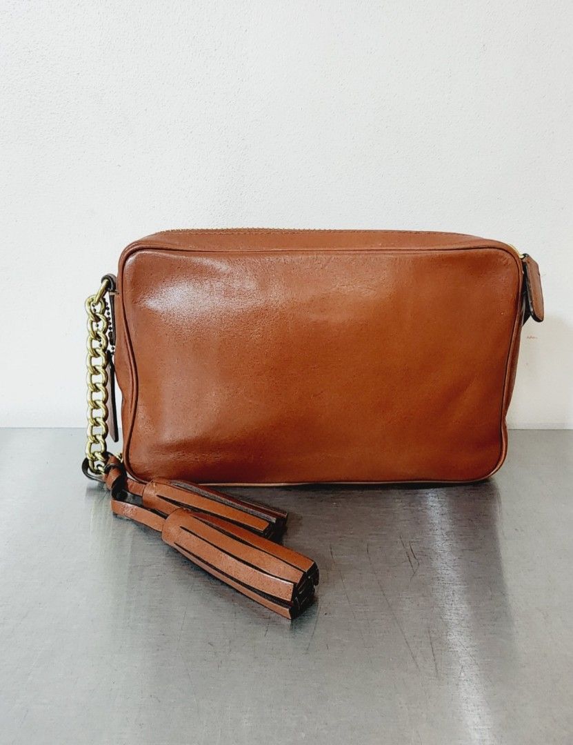 Coach Legacy Leather Flight Bag Women s Fashion Bags Wallets Cross body Bags on Carousell