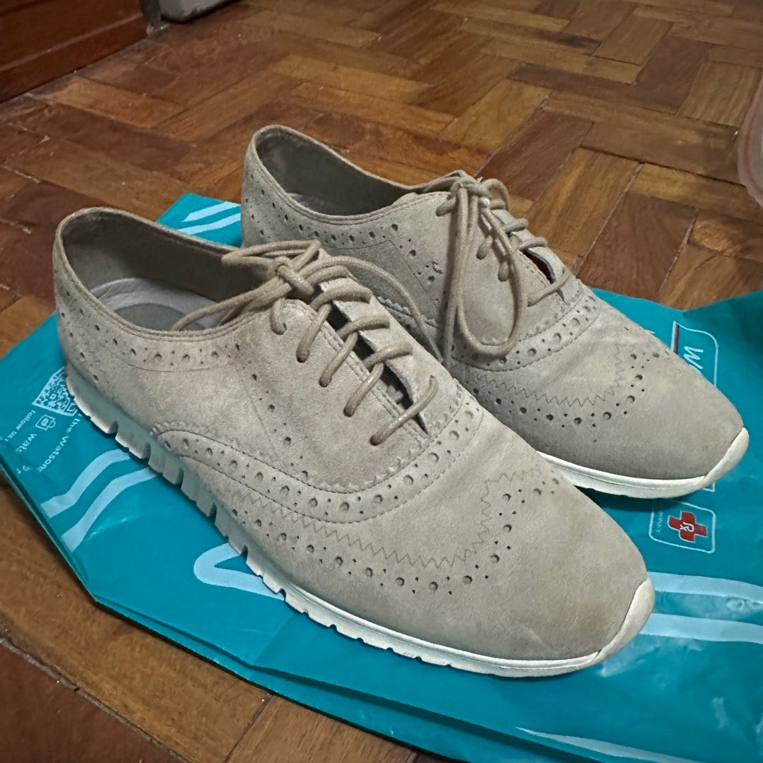 Cole haan zerogrand grey suede store