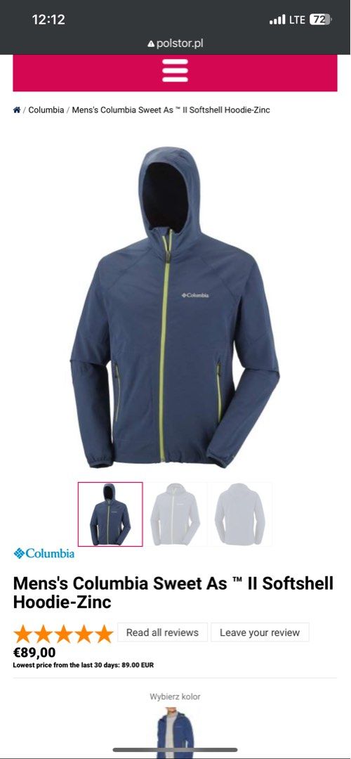Columbia Women s Sweet As II Softshell Hoodie Zinc Men s Fashion Coats Jackets and Outerwear on Carousell