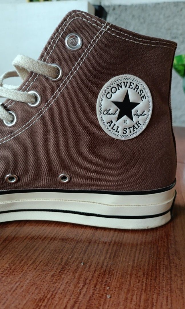 Converse Chuck 70 Brown Egret, Fesyen Pria, Sepatu Sneakers di - Main Image