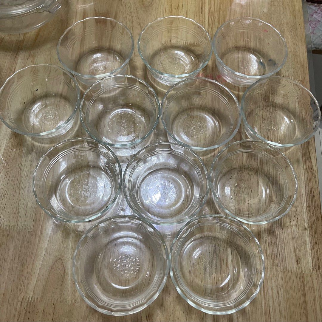 Corning Pyrex 1 dozen / 12 pcs mini bowls 175 ml (Category: Dinnerware & Cutlery) located in San Jose. Submitted by salt02 (Listing ID 1325713710, Image 3). Description: Like new From US 175 ml Can be used for food prep, desserts, sauces etc.
