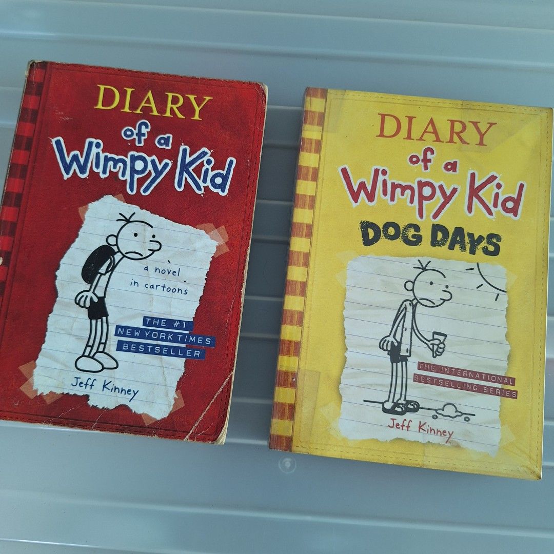 Diary of a Wimpy Kid Set (Category: Children's Books) located in Pasig City. Submitted by brigs.closet (Listing ID 1325624286, Image 1). Description: .