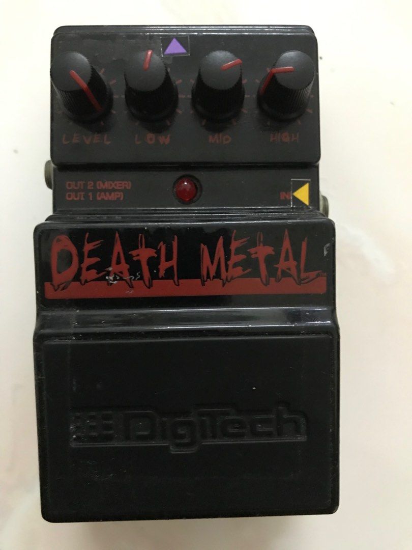DigiTech Death Metal Distortion, Hobbies & Toys, Music & Media, Musical ...