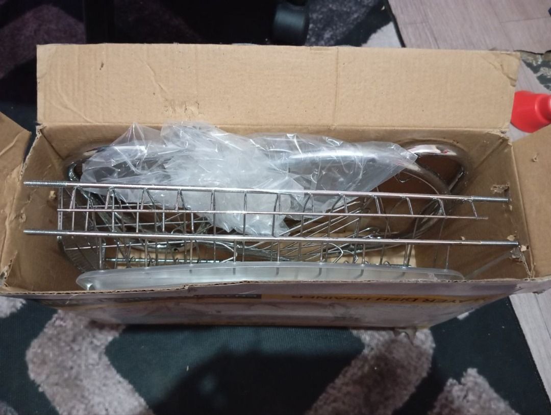 Dish Drainer BRAND NEW (Category: Dishwasher) located in Taguig. Submitted by declutterbydebbie (Listing ID 1325673176, Image 3). Description: Dish drainer for sale NEW with plastic and box.