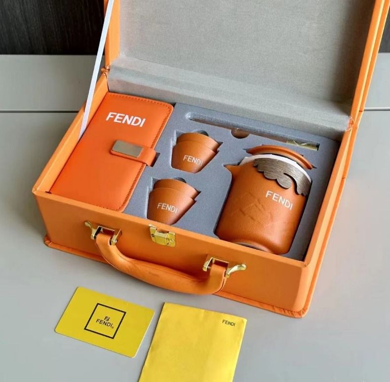Fendi Travel Tea Set Gift Box