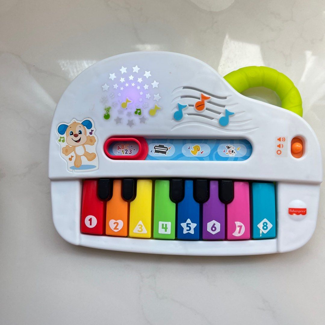 Fisher Price piano Laugh Learn Silly Sounds Light-up Piano - Main Image
