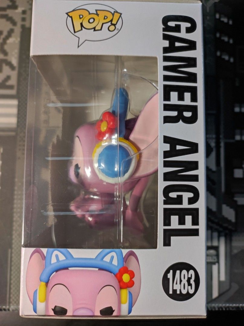 Funko Pop! Gamer – Angel Special Edition 1483 – Figurine Vinyle 9,5 Cm – Collection Limitée