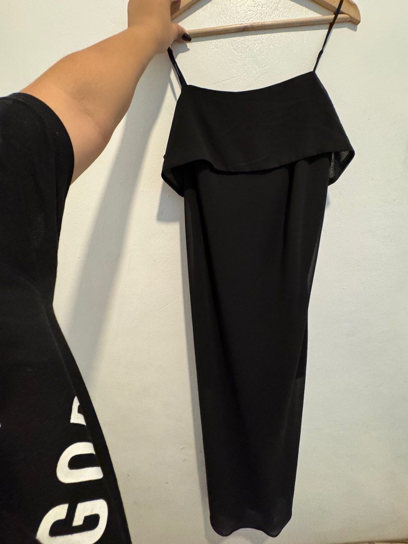 H and m black dress sales
