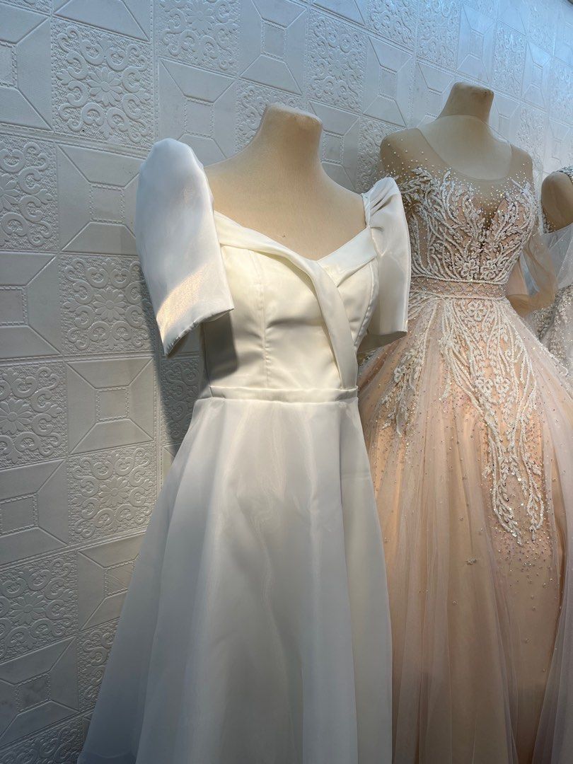 Heart evangelista wedding dress shop