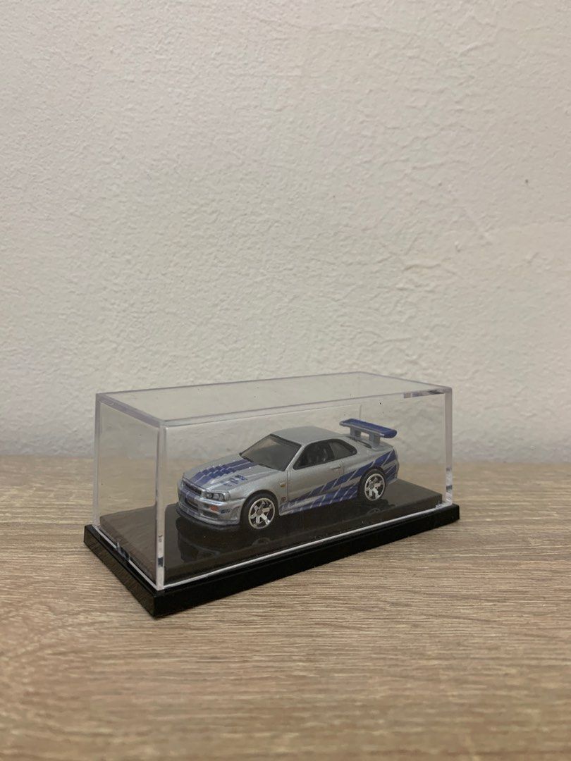 Hot Wheels Premium Fast & Furious Nissan Skyline GT-R R34 1999 Argento 1/64 #1/5