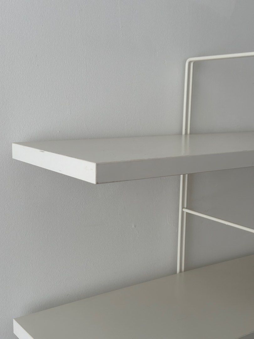 【I.k】IKEA ENETRI シェルフ　White✖️White Ikea (vintage) Enetri shelf, white | Pre-used design | Franckly