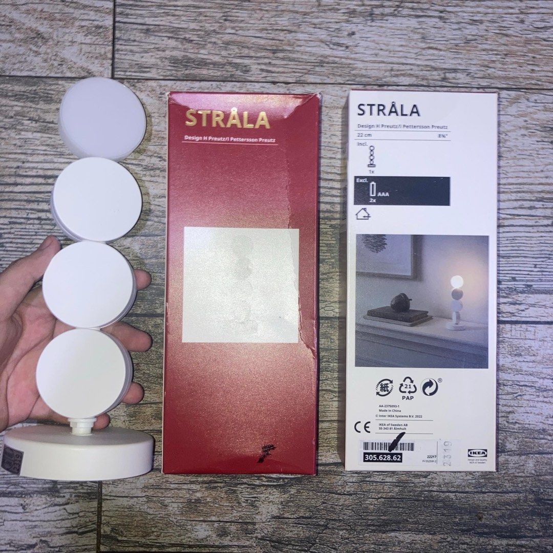 IKEA STRALA Light 300 EACH (Category: Lighting) located in Imus. Submitted by lovedbysolace (Listing ID 1325716628, Image 1). Description: Battery operated from US .