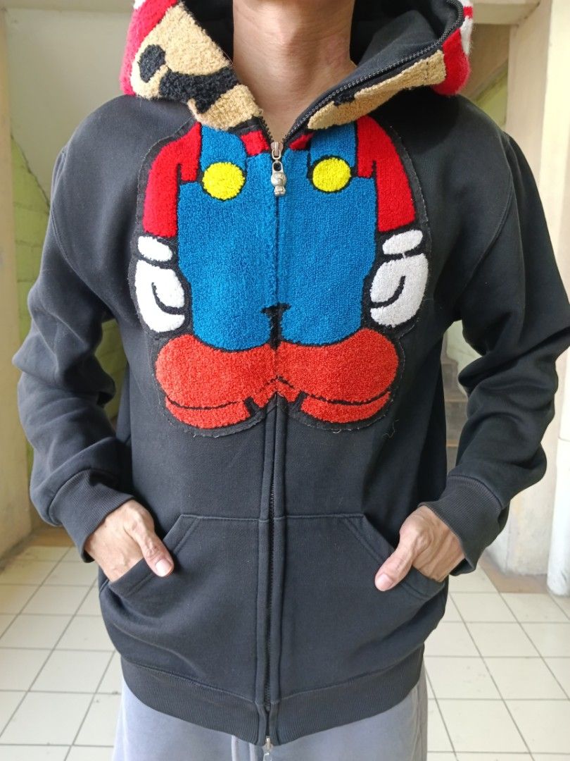 Baby milo super mario hoodie cheap