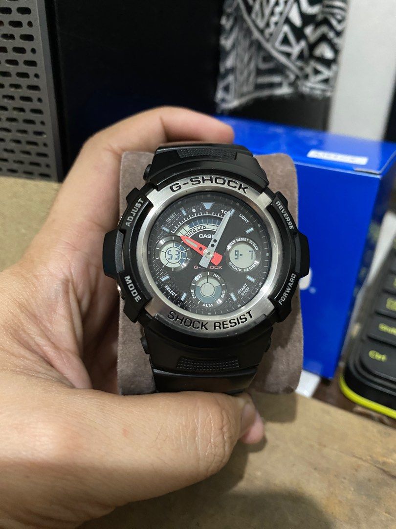 JUAL JAM CASIO G SHOCK AW 590 ORIGINAL MURAH GANTENG GSHOCK AW590 Barang Mewah Jam Tangan di Carousell