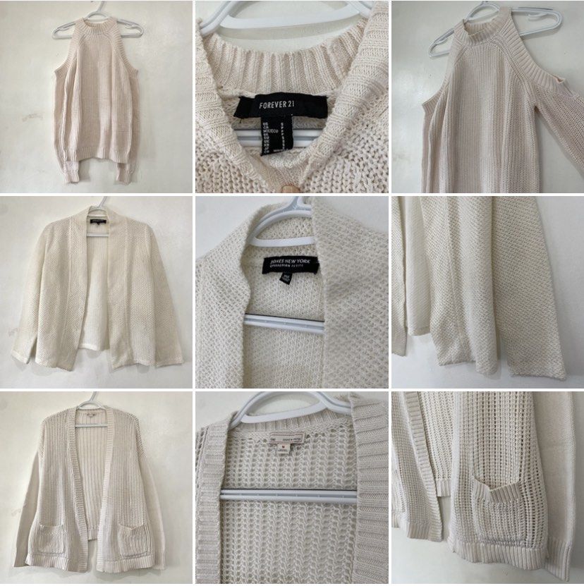 Knitted Clothes Sweater Cardigan Jacket Sweatshirts Women s Fashion Coats Jackets and Outerwear on Carousell