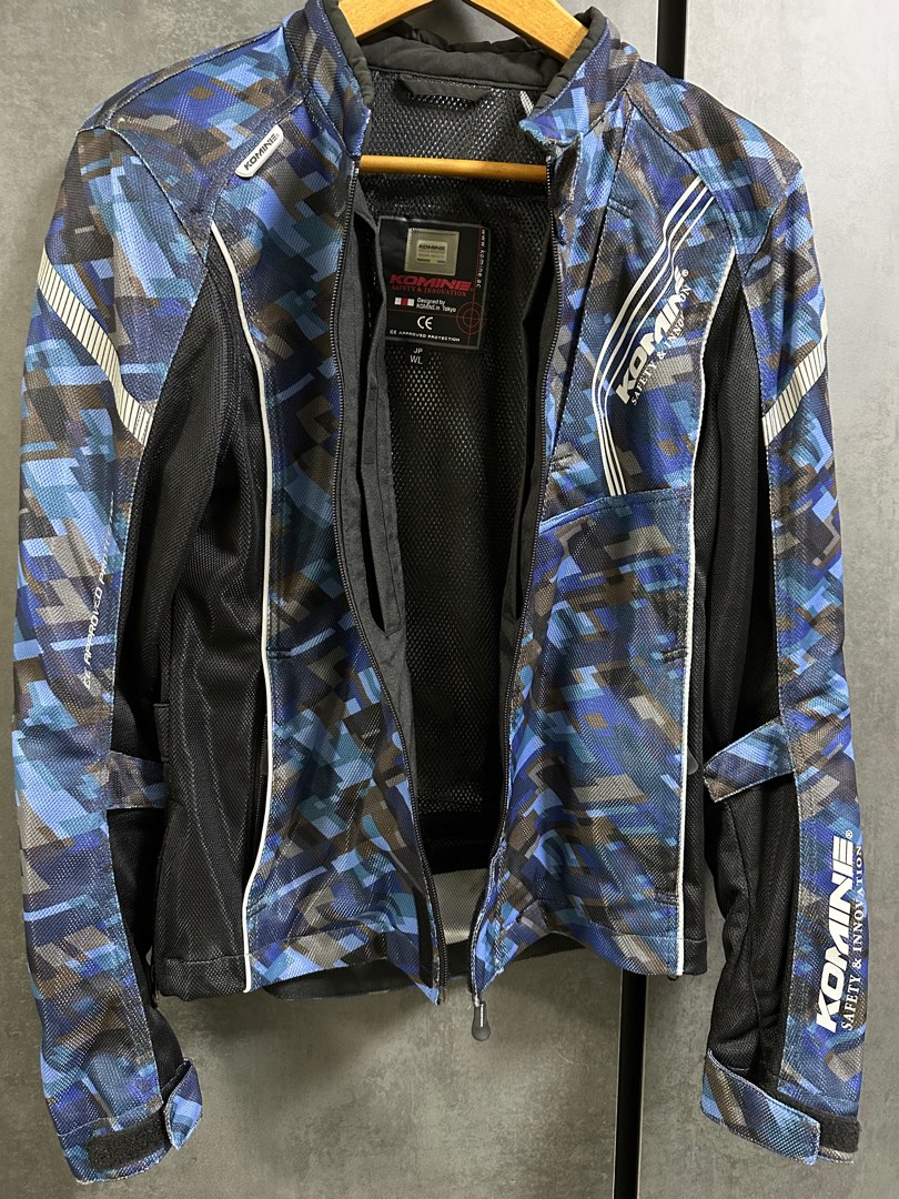 Komine Riding Jacket JK 128 Full Mesh with body armors Women Motorcycles Motorcycle Apparel on Carousell