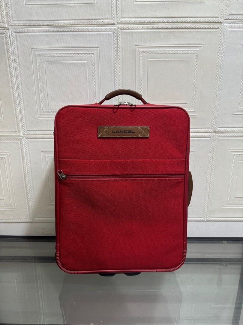 Lancel 2 wheels travel bag (Category: Luxury Bags & Wallets) located in Rizal. Submitted by houseofbell (Listing ID 1325746172, Image 1). Description: 20x15.5 inches.
