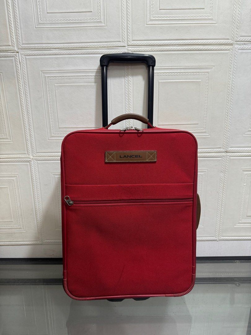 Lancel 2 wheels travel bag (Category: Luxury Bags & Wallets) located in Rizal. Submitted by houseofbell (Listing ID 1325746172, Image 3). Description: 20x15.5 inches.