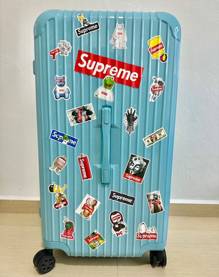 Supreme luggage sticker hot sale
