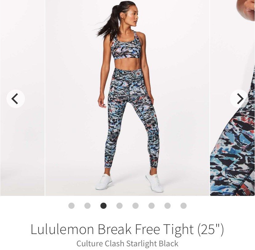 Lululemon break free tight Women s Fashion Activewear on Carousell