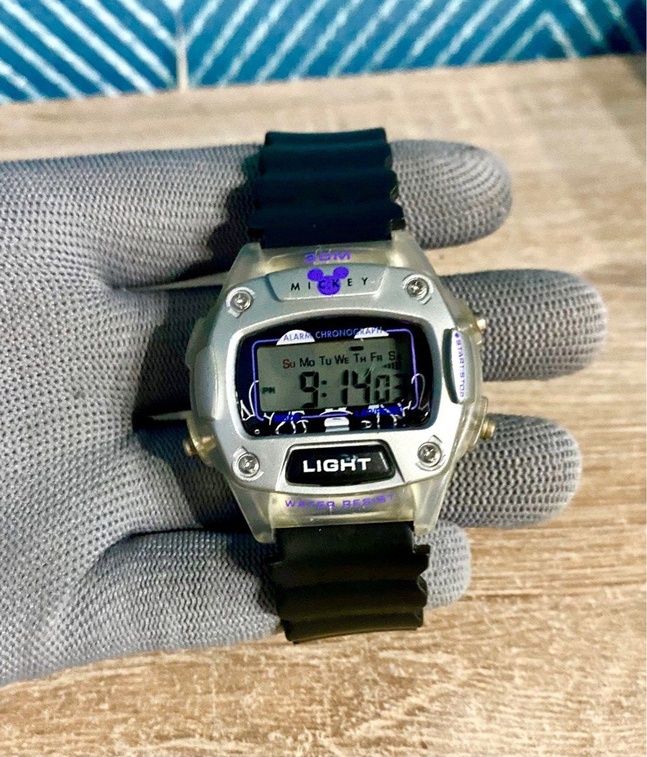 Mickey mouse digital watch clearance