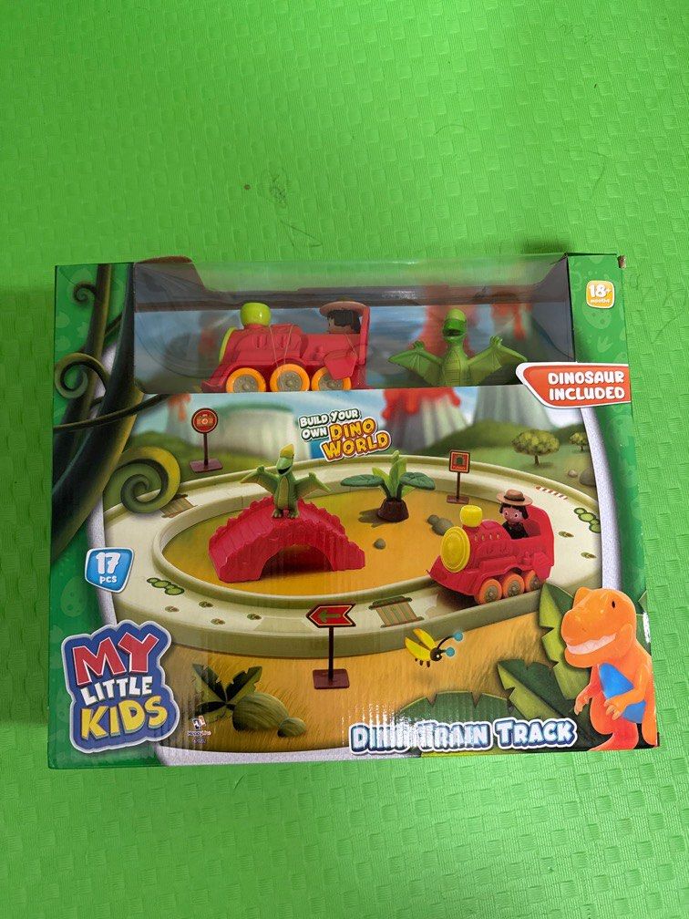 My Little Kids Dino Train Track