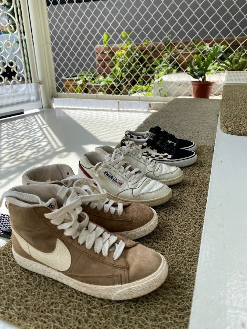 Nike Reebok Vans Sneakers Authentic 22 23cm EU 34 36.5 Women s Fashion Footwear Sneakers on Carousell