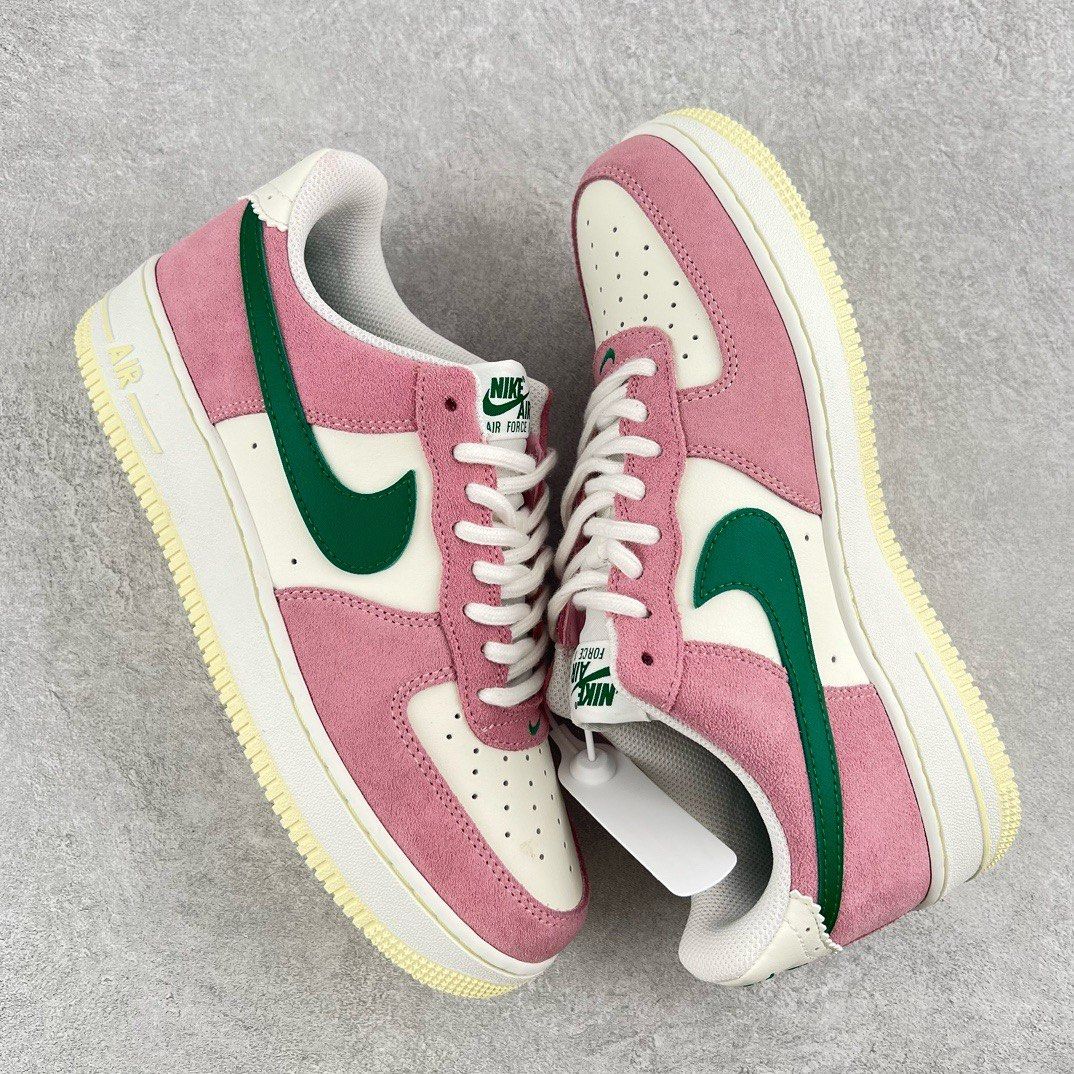 Nike Air Force Pink And Green Nike Air Force Soft Pink Green