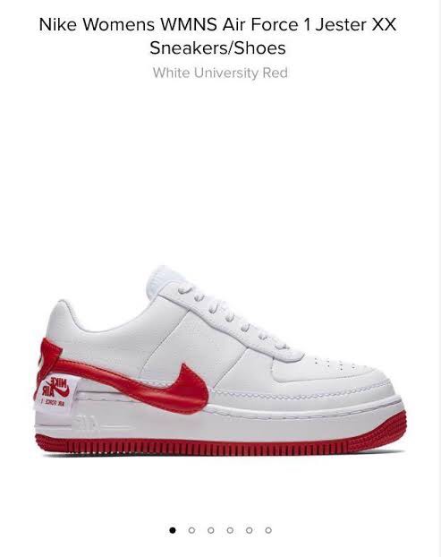 NIKE AIR FORCE 1 Jester XX RED original Fesyen Wanita Sepatu di Carousell